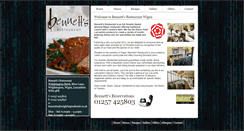 Desktop Screenshot of bennettsrestaurant.com